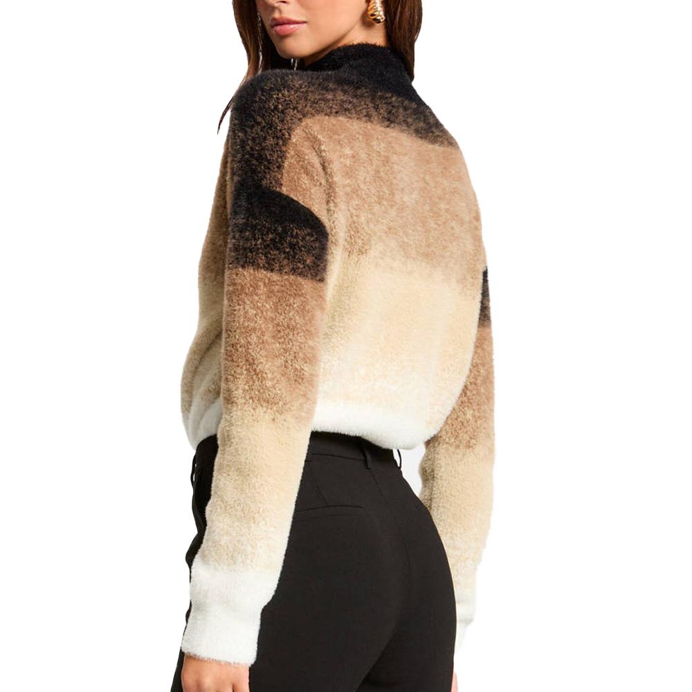 Morgan Pull Marron Femme Morgan MDYE
