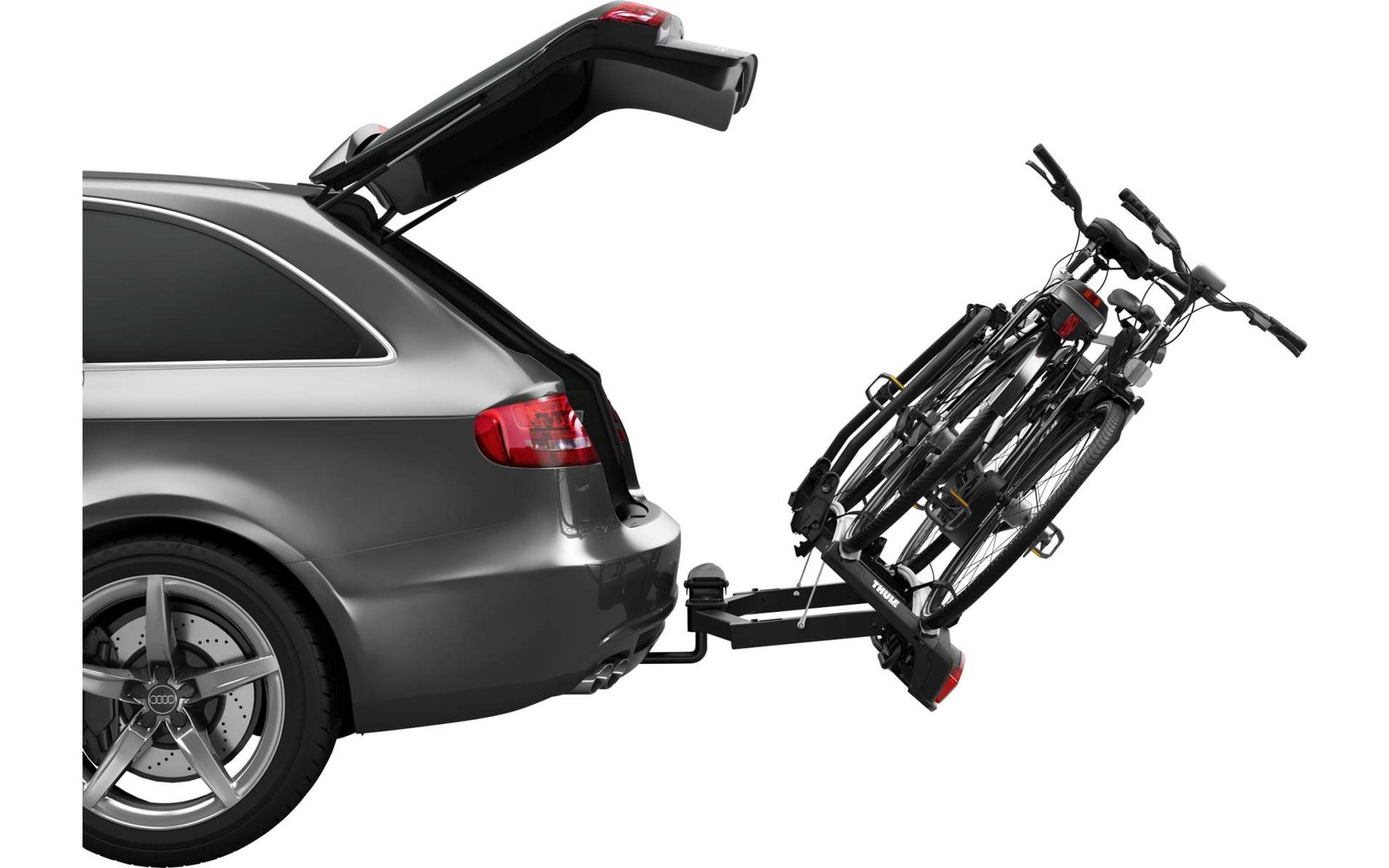 Thule VeloSpace XT2 Fahrradträger Anhängerkupplung 2 Räder Schwarz/Alu