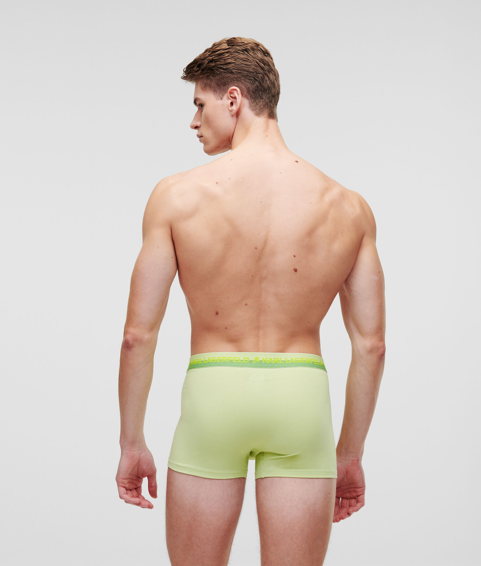 CALEÇONS MULTICOLORES AVEC LOGO KARL - LOT DE 3
