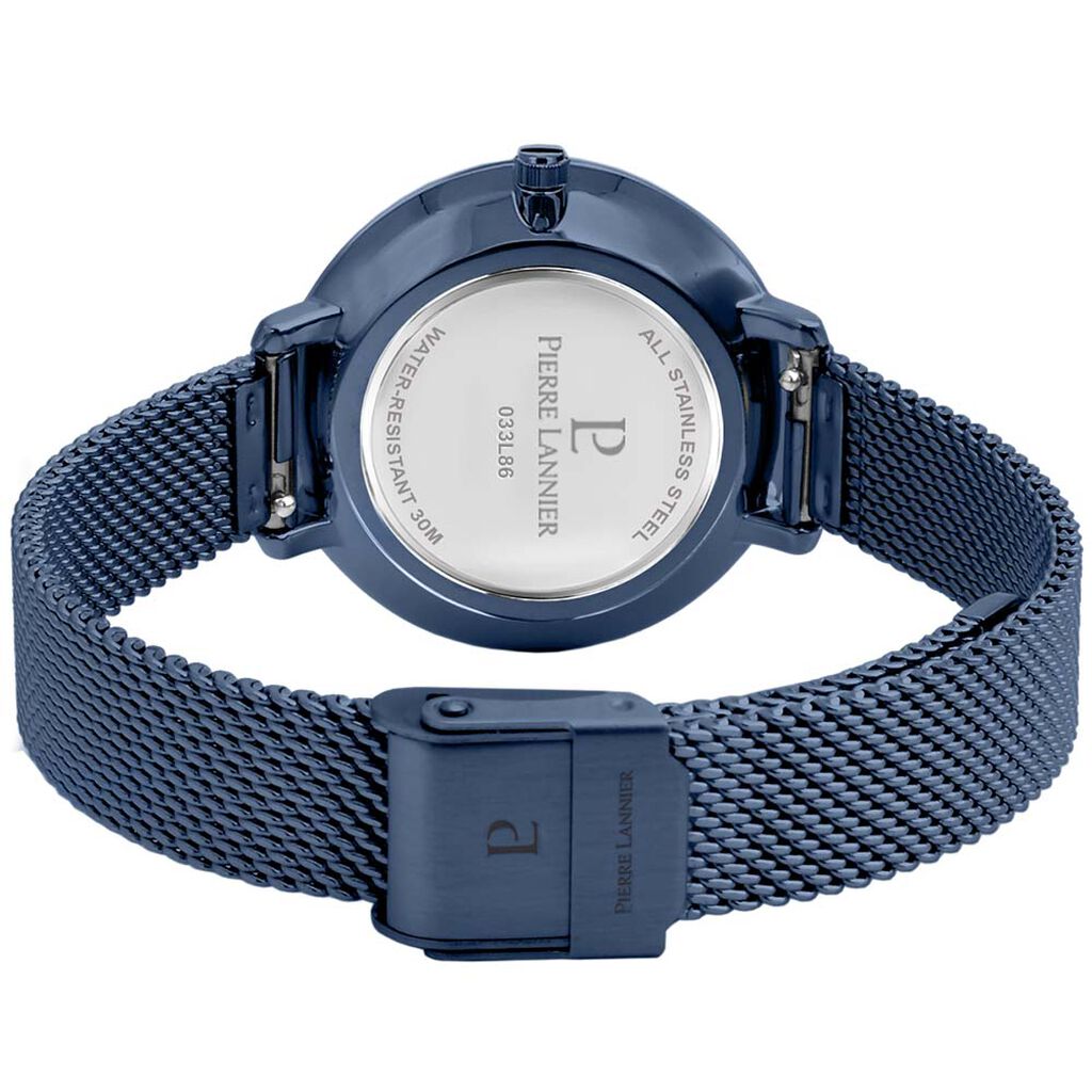 Montre Pierre Lannier Asteroide Bleu