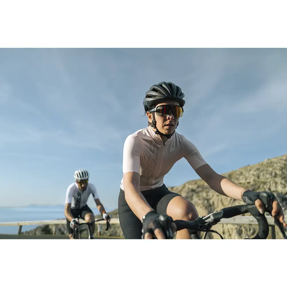 Q36.5 G1 Signature Fietsshirt Korte Mouwen Ivory White Dames