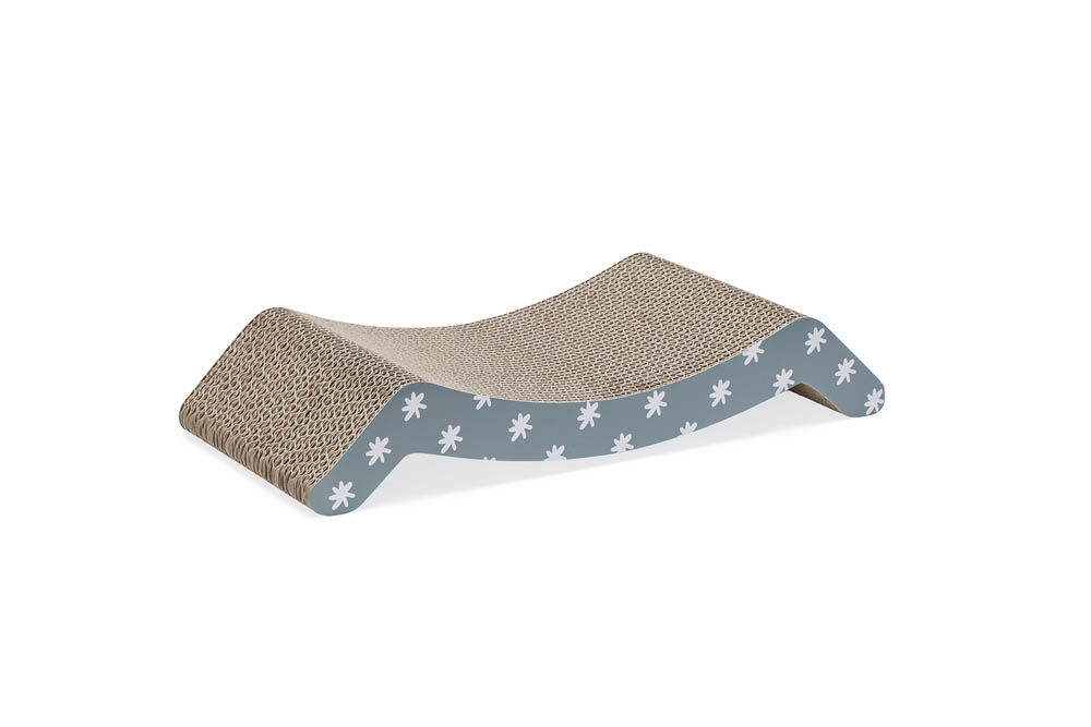 Beeztees Star - Krabplank - Blauw - 1x44.5x1 cm