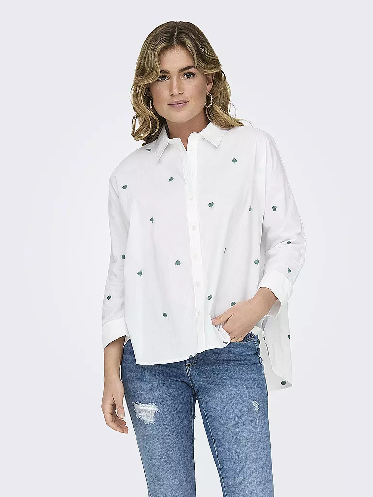 ONLY Bluse ONLNEW LINA weiss