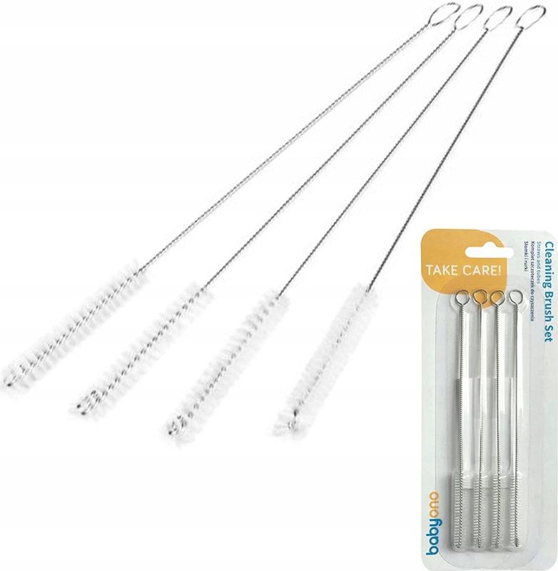 Baby Ono - Schoonmaakset - Grijs/Wit - 4 Stuks