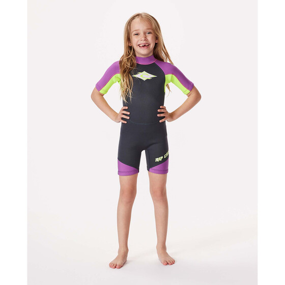 Rip Curl Kinder Neoprenanzug Groms Omega Bz Spring Purple SU24