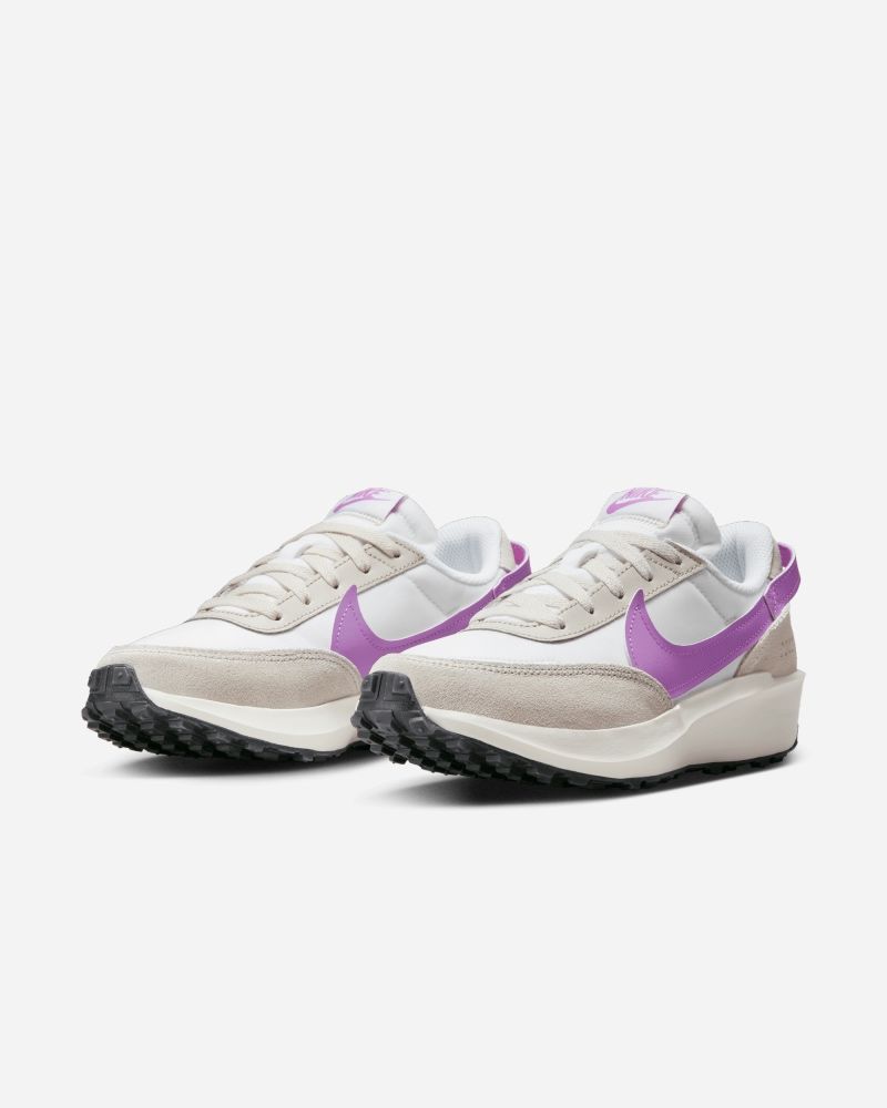Chaussures Nike Waffle Debut Blanc & Violet pour femme