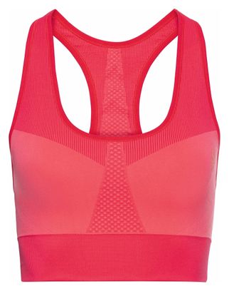 Brassière Odlo Seamless Medium Rose Femme