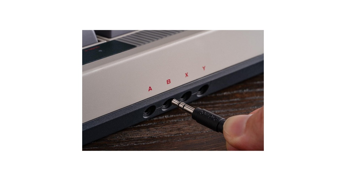 8BitDoRetro Mechanical Keyboard N Edition, gaming toetsenbord  (Grijs/donkerrood, US lay-out, Kailh Box White, Bluetooth Low Energy, Wireless 2.4G, USB)