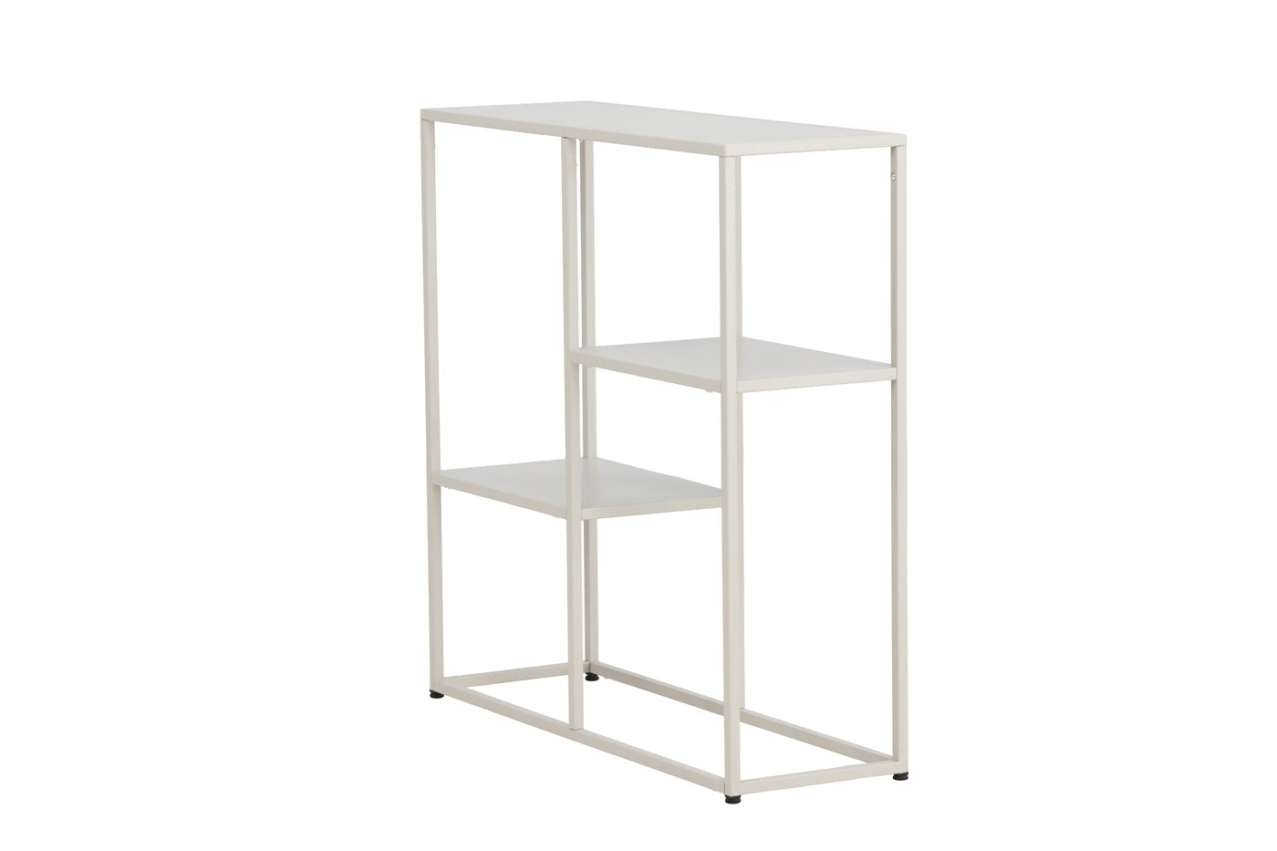 FjÃ´rd - Sidetable Beige Metaal - 80x26x80cm - Staal