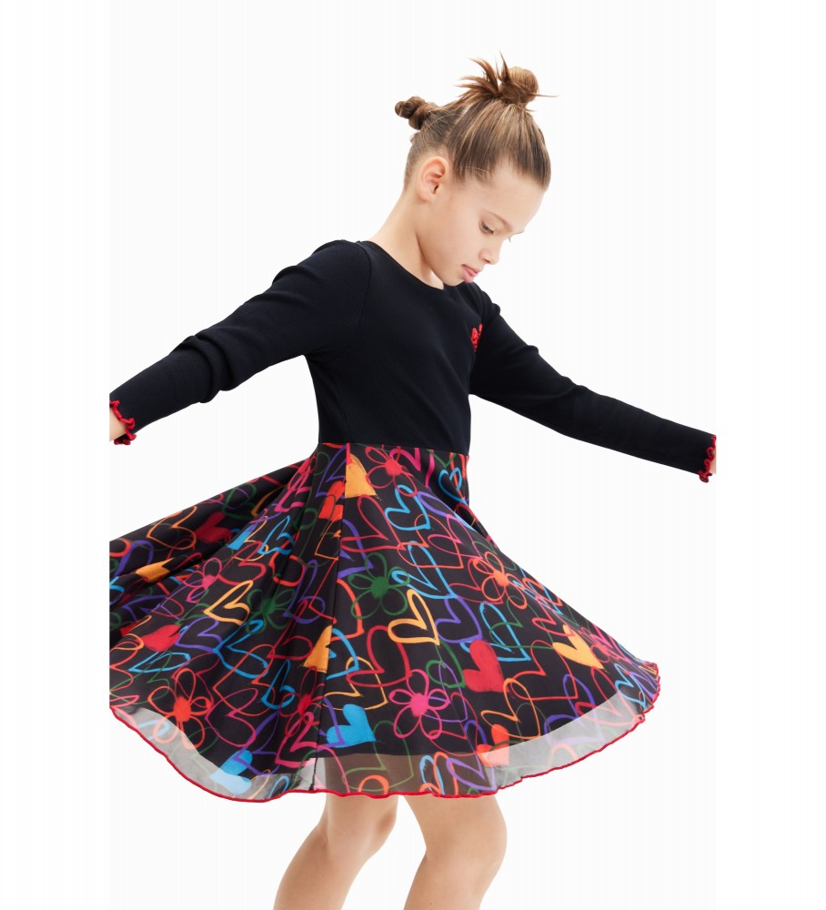 Vestido preto Desigual Diane