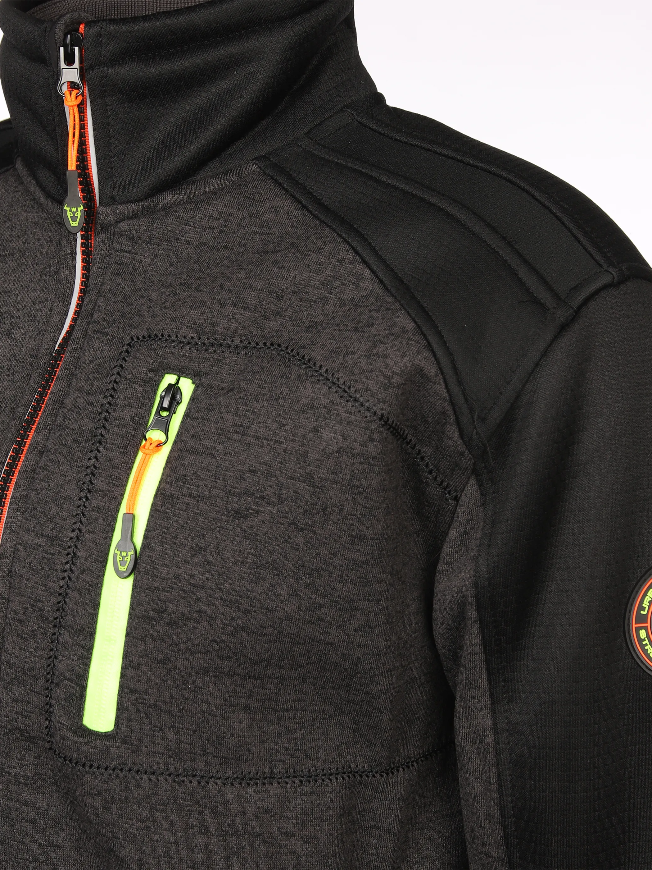 Herren Softshelljacke mit vielen Details