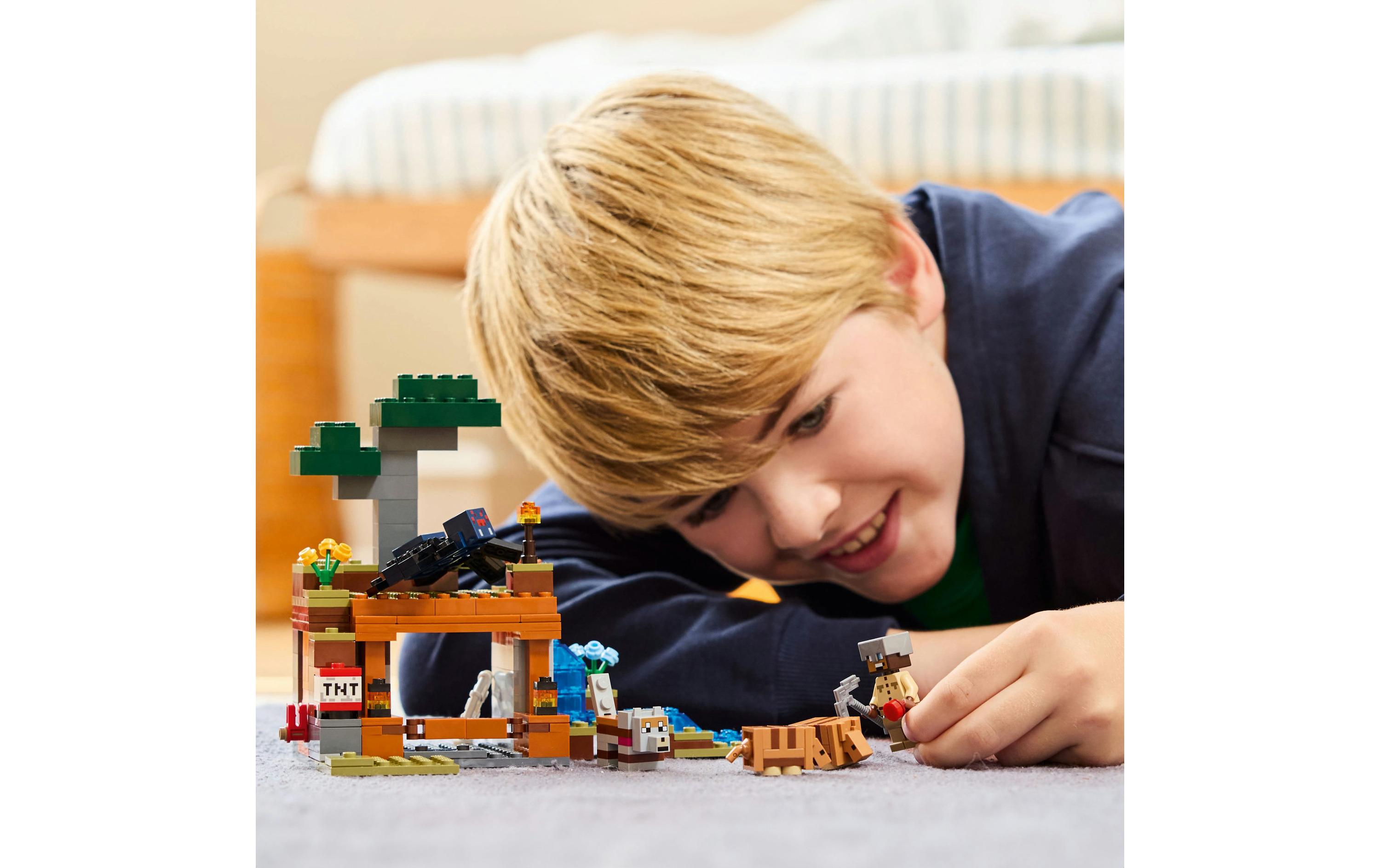 Minecraft Die Expedition zur Gürteltiermine 21269Bergbau-Abenteuer mit LEGO Minecraft Gürteltieren