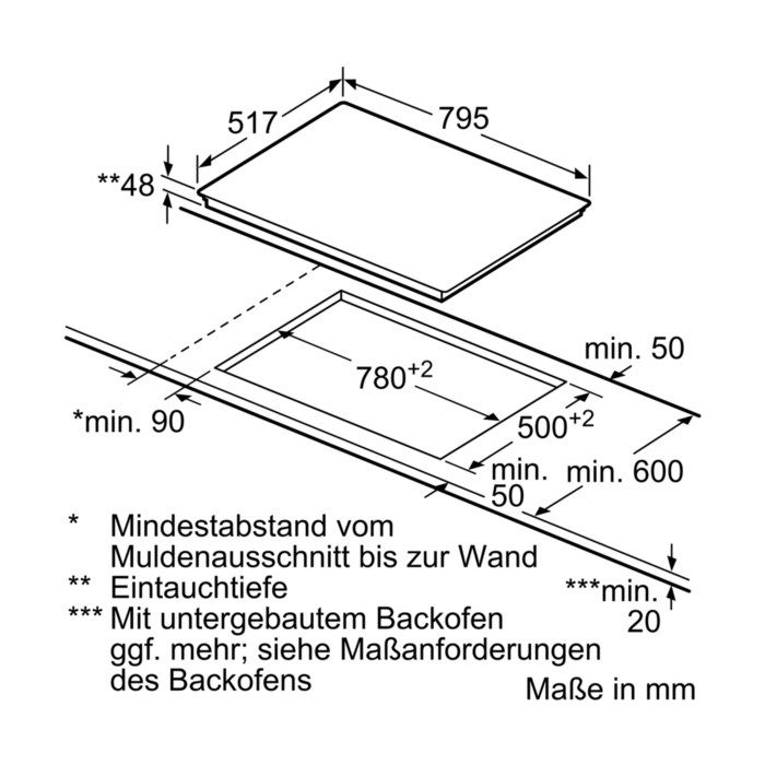 Siemens Elektro-Kochfeld iQ300 ET845FCP1D