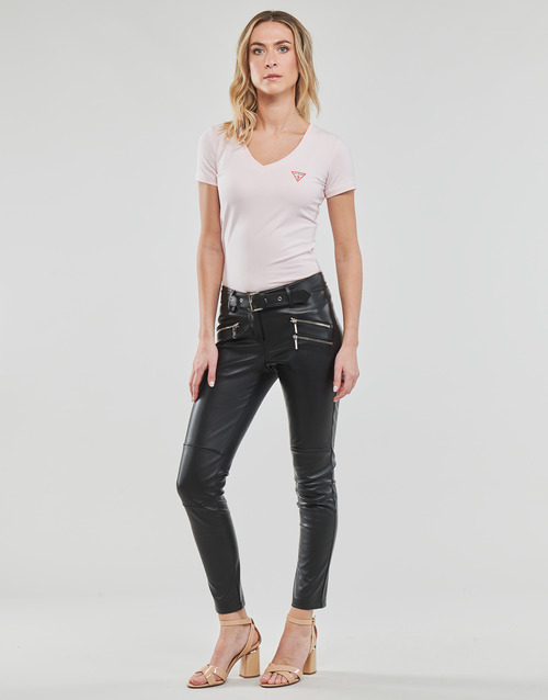 Guess - SS VN MINI TRIANGLE TEE - Rose