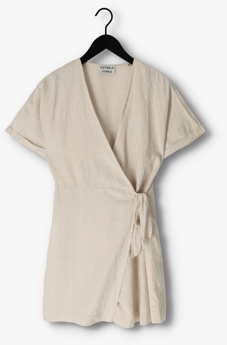 CATWALK JUNKIE witte catwalk junkie mini jurk dr erlina