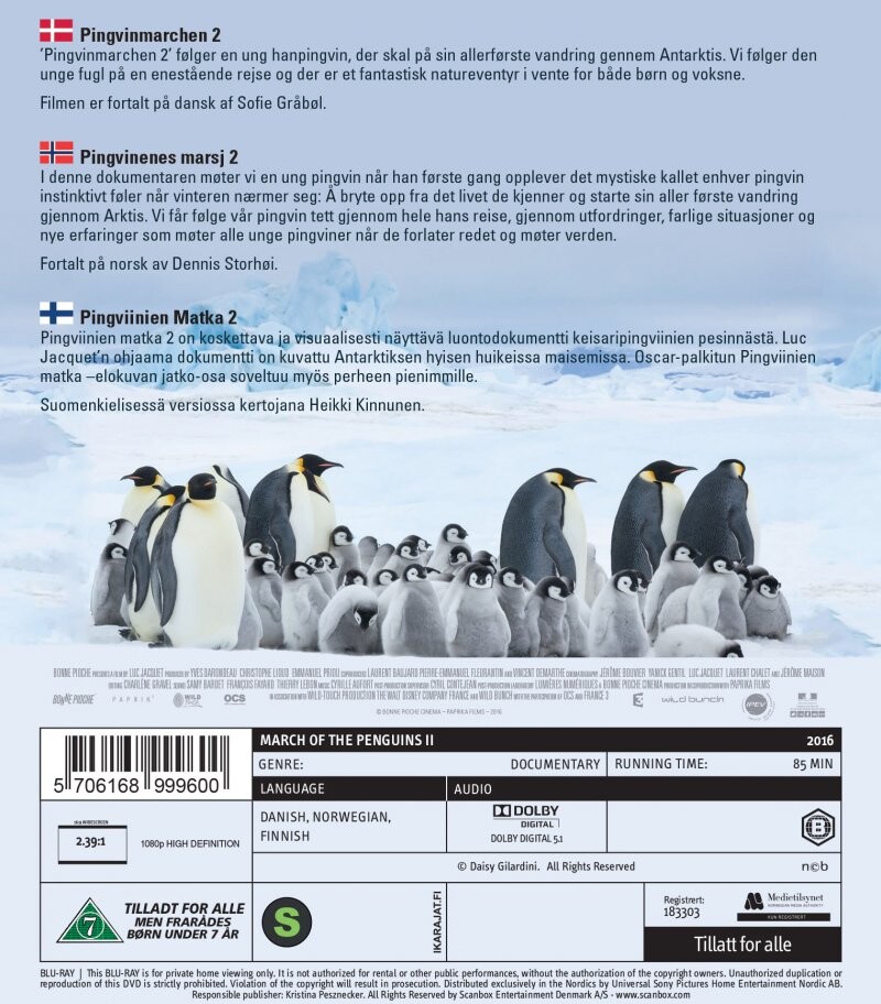 Pingvinmarchen 2 - Blu-Ray