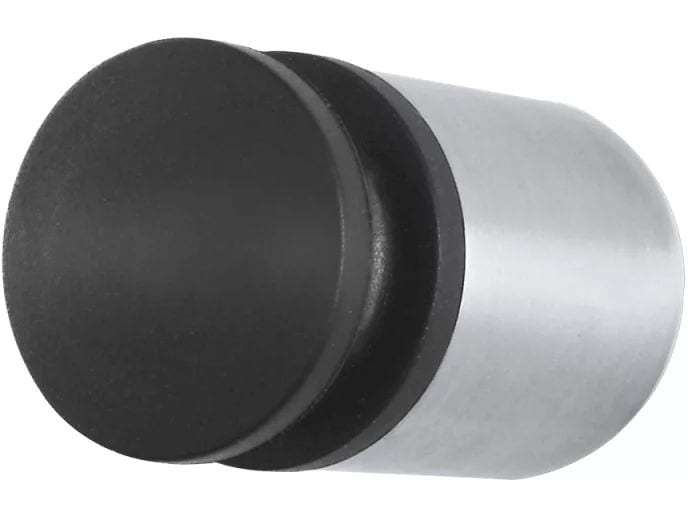 Blomus Türsicherung Entra 4 cm, Schwarz/Silber Wandtürstopper