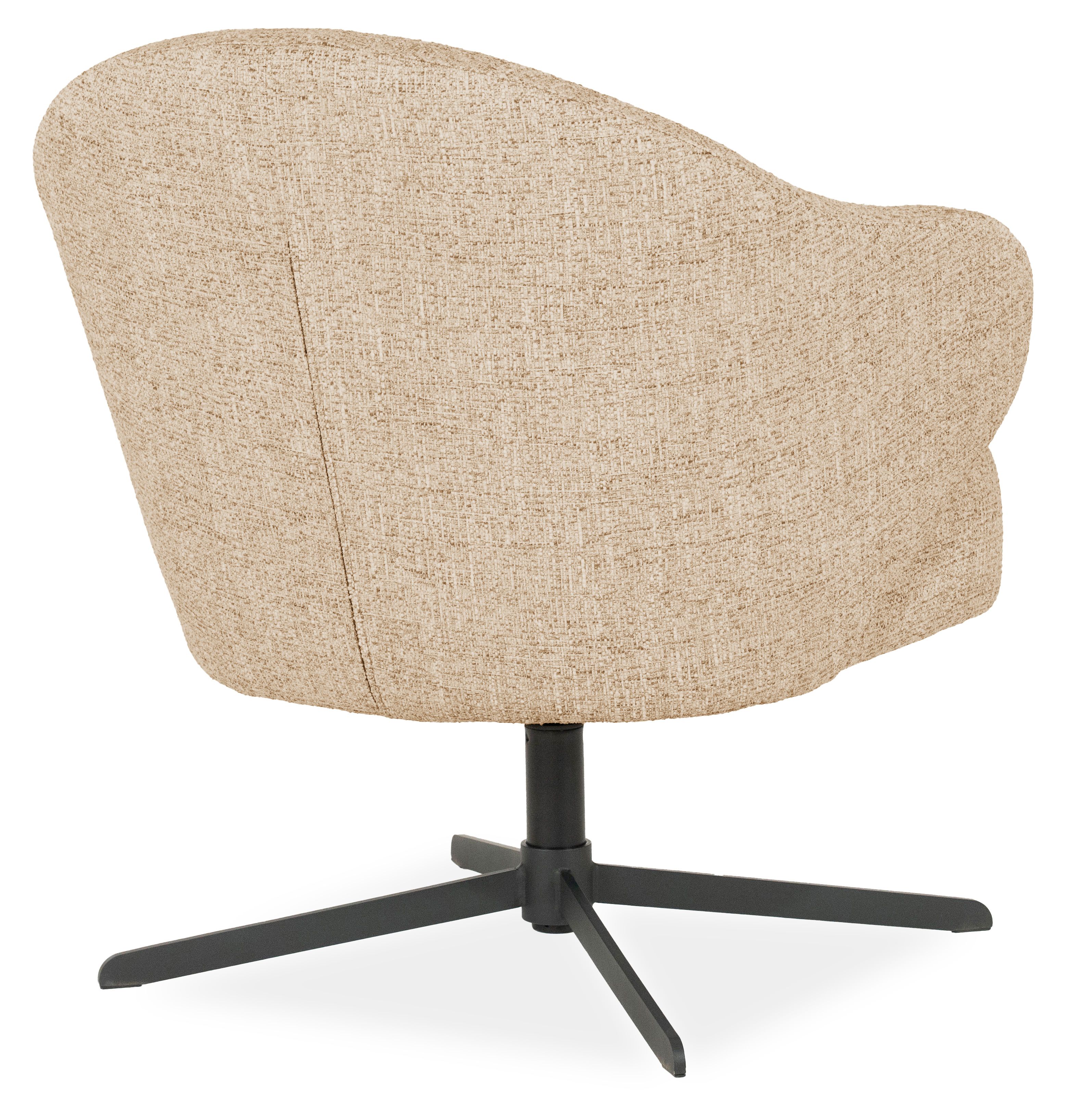Draaifauteuil 96349 taupe Connor B74.5 x D77 x H78.5 cm