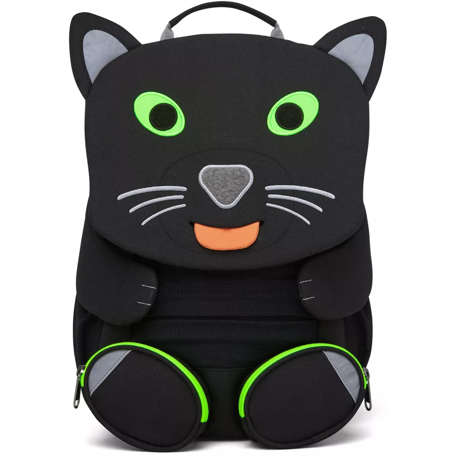 Affenzahn Große Freunde - Kinderrucksack: Panther schwarz Modell 2022