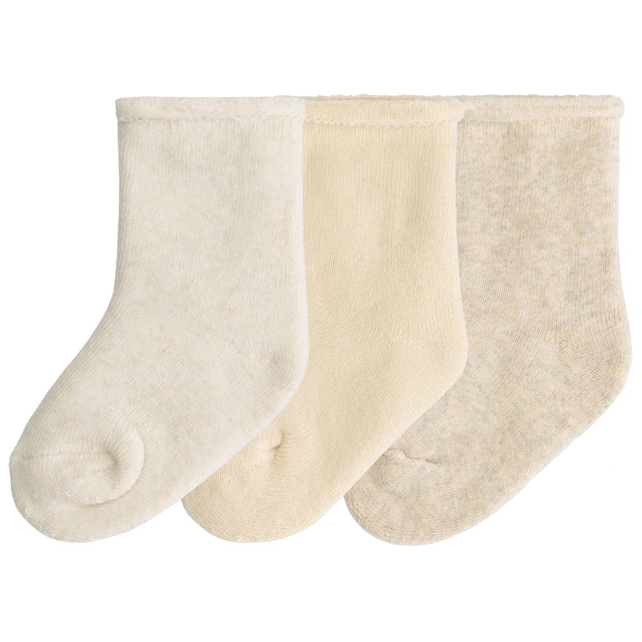 Prénatal baby terry sokken 3 paar   beige