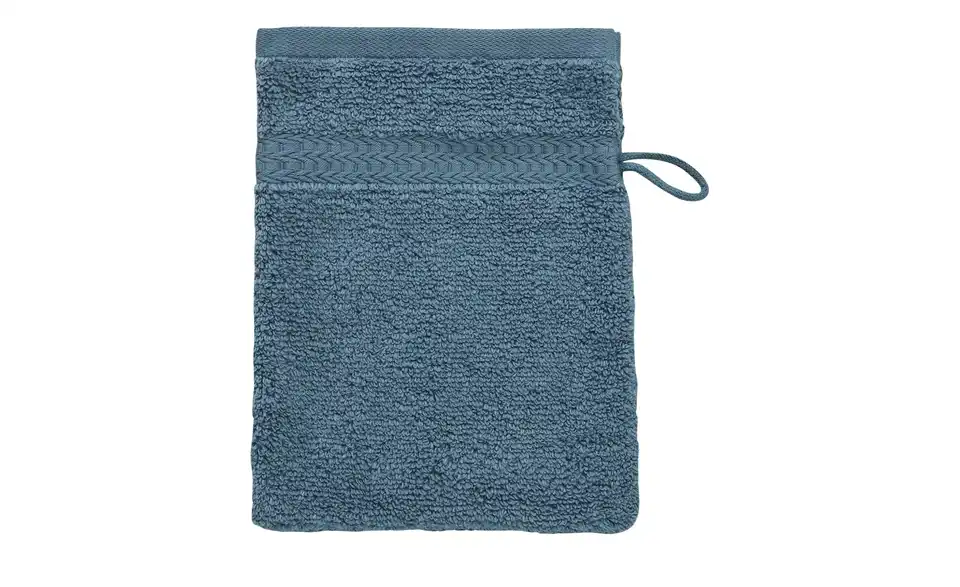 Waschhandschuh Kuschel Wuschel Taubengrau 16x21 cm