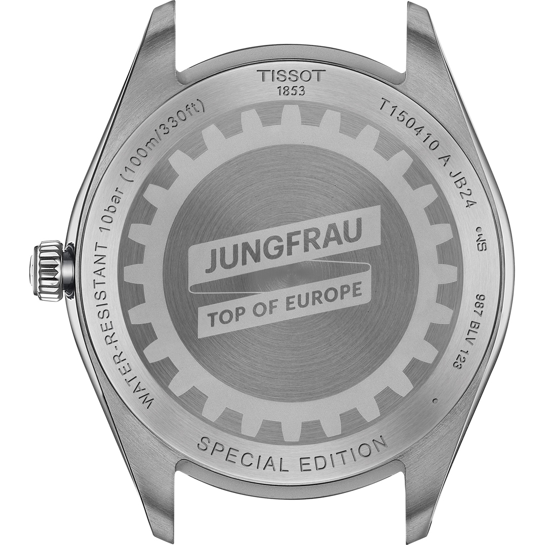 Tissot PR 100 Jungfraubahn Quartz 40mm Silbrig