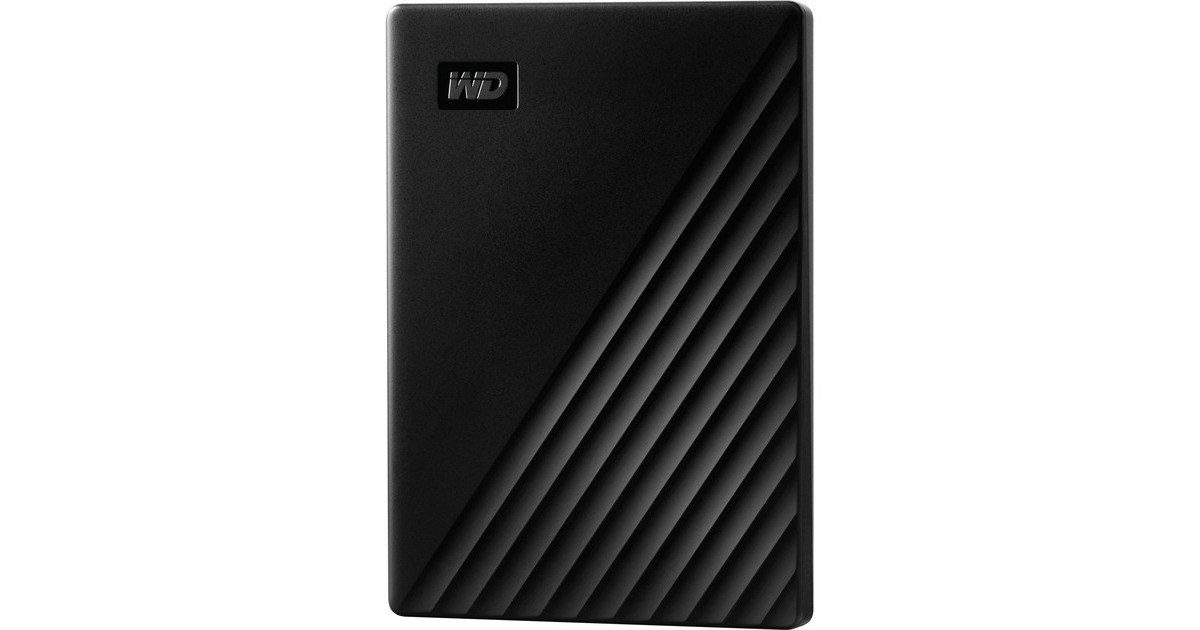 WDMy Passport 5 TB externe harde schijf  (Zwart, WDBPKJ0050BBK-WESN, Micro-USB-B 3.2 (5 Gbit/s))