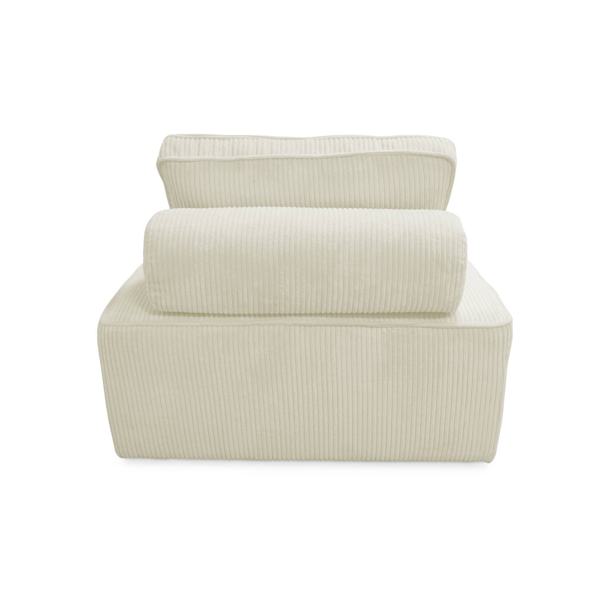 sweeek - Fauteuils corduroy 1 zitplaats (set van 2)
