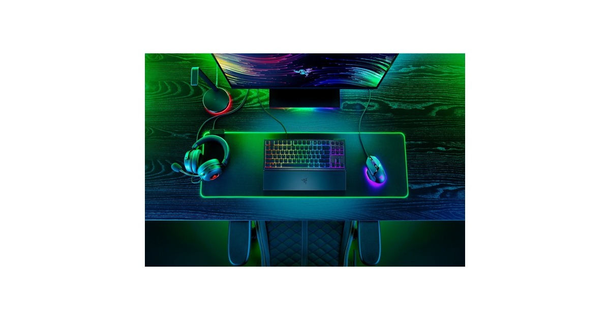 RazerOrnata V3 TKL, gaming toetsenbord  (Zwart, US lay-out, Razer Hybrid-Mecha-Membrane)