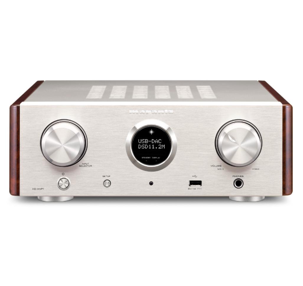 Stereo-Verstärker HD-AMP 1 Silber<br>High-End Stereo Verstärker