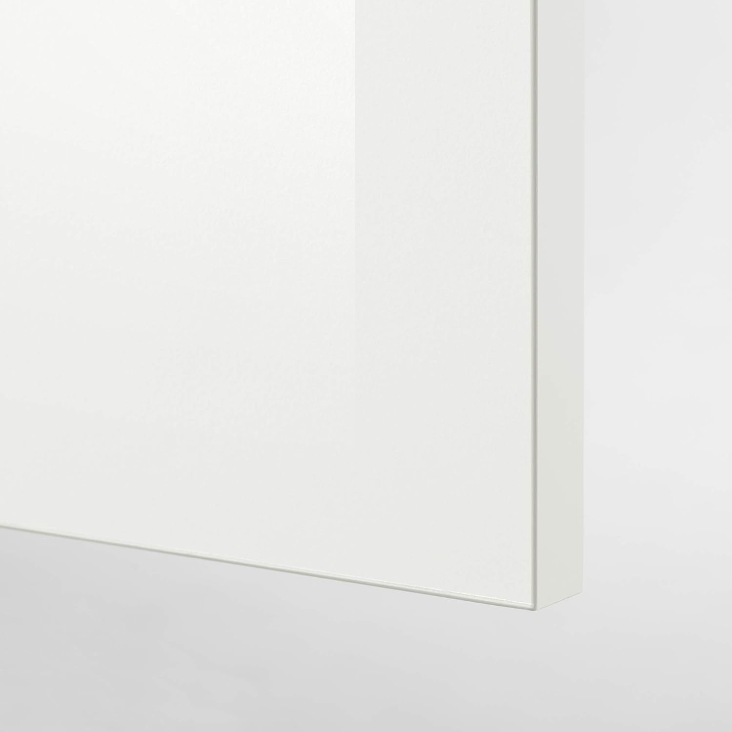 IKEA KNOXHULT Unterschrank mit Türen und Schublade, 180 cm, Weiß Hochglanz