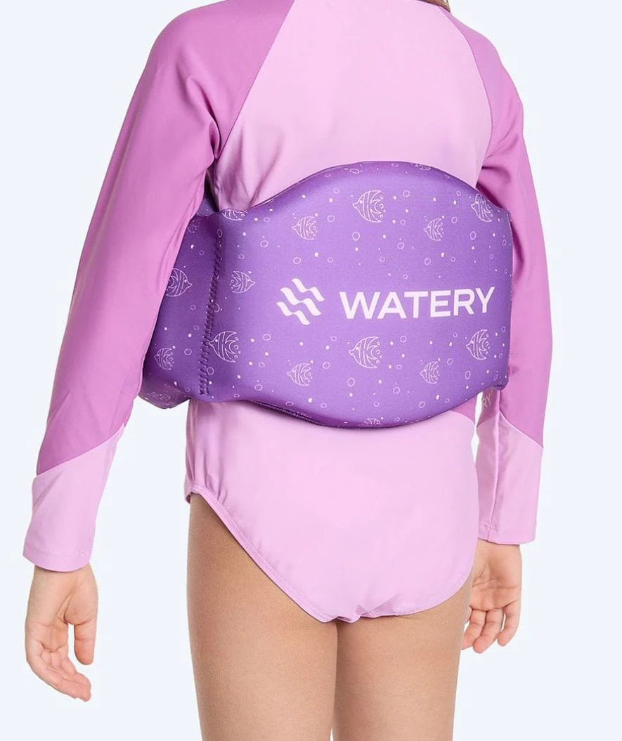 Watery svømmebælte til børn (15-60 kg) - Romney - Atlantic Purple