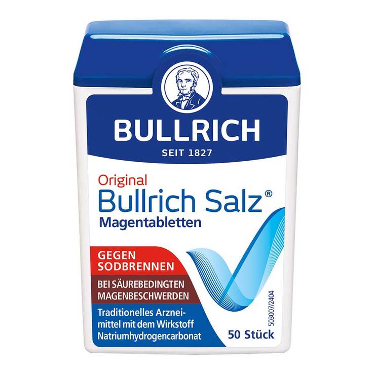 Bullrich Salz® Tabletten gegen Sodbrennen, 50 St