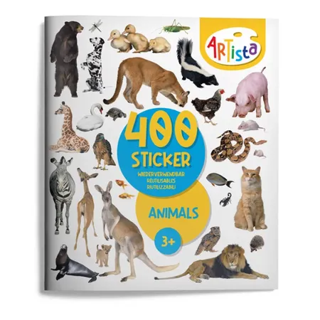 Artista Stickerbuch Tiere (MQ3)