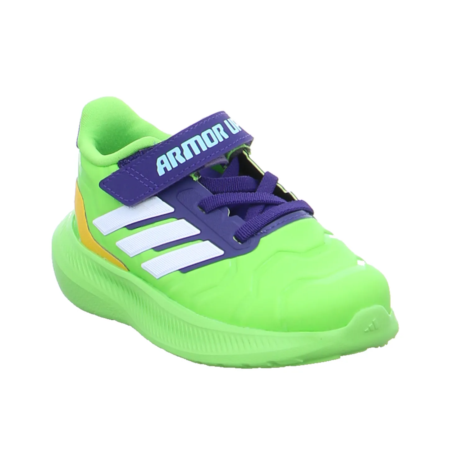 ADIDAS Baby-Sport-Bottine Grün Lederimitat  Sneaker