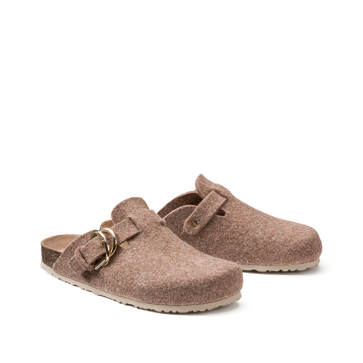 COLEÇÕES LA REDOUTE<br>Mulas de feltro