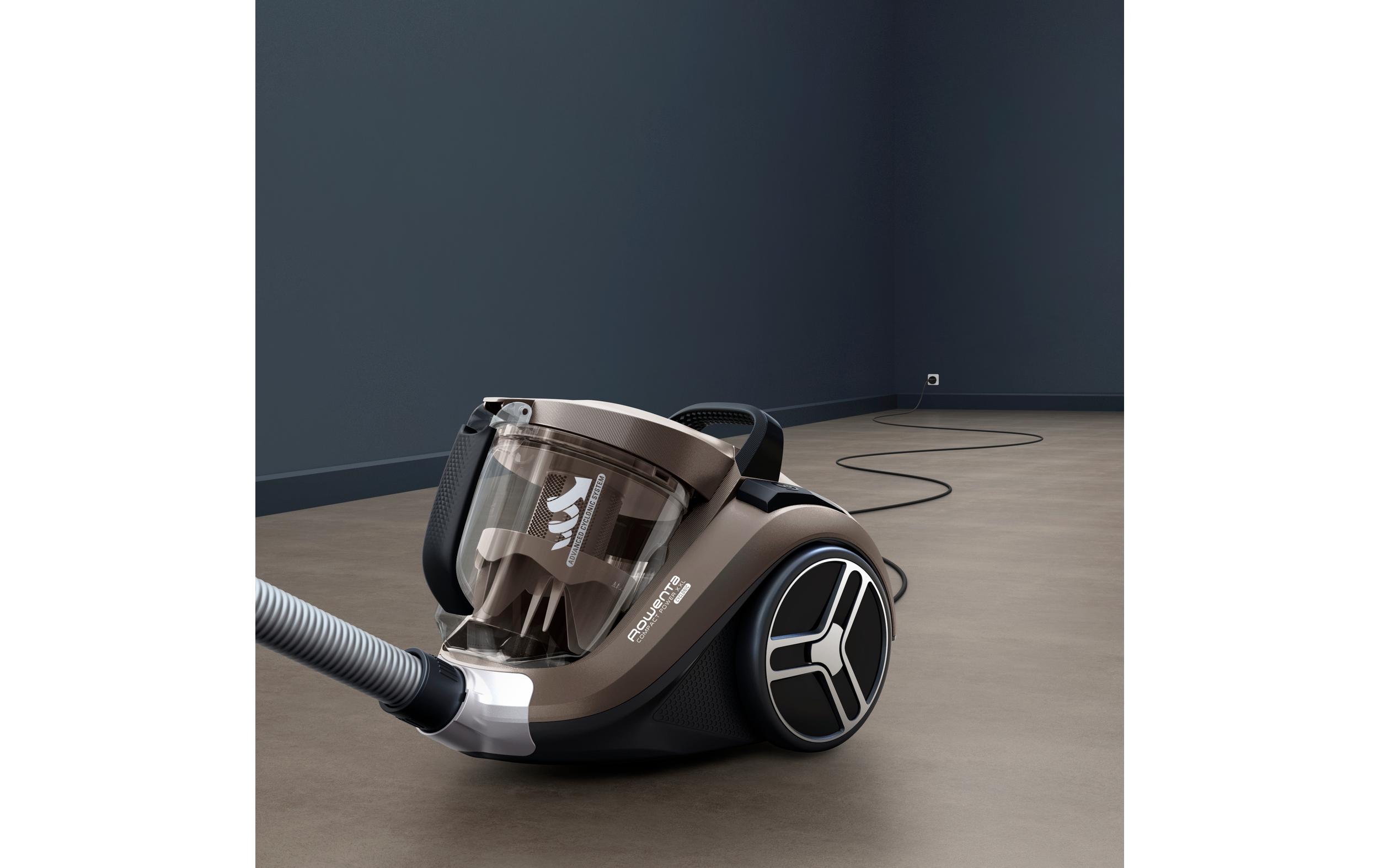 Bodenstaubsauger Compact Power XXL Animal Schwarz<br>Leistungsstarker Staubsauger ohne Beutel