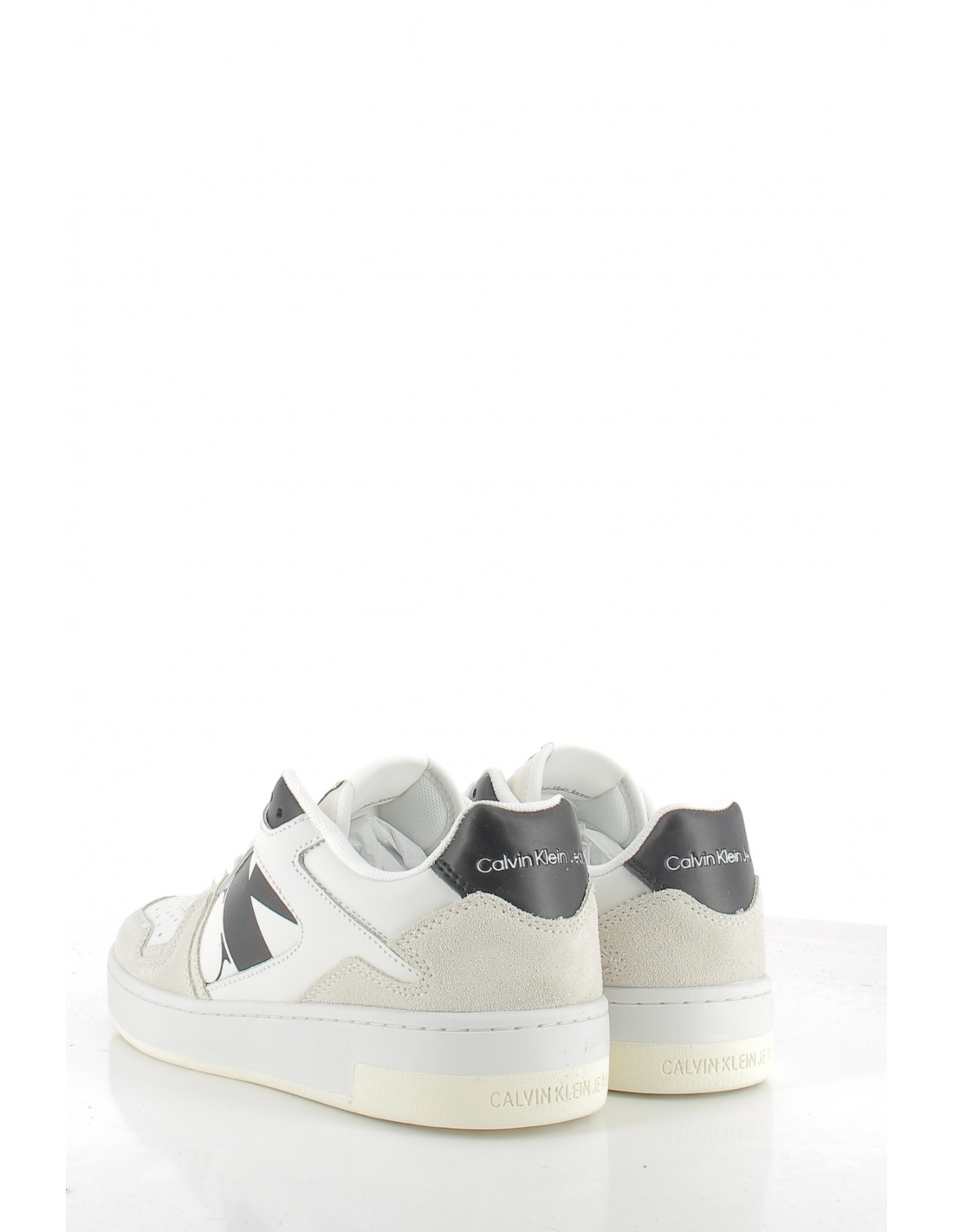 calvin klein Baskets de Ville femme cupsole laceu Blanc/beige
