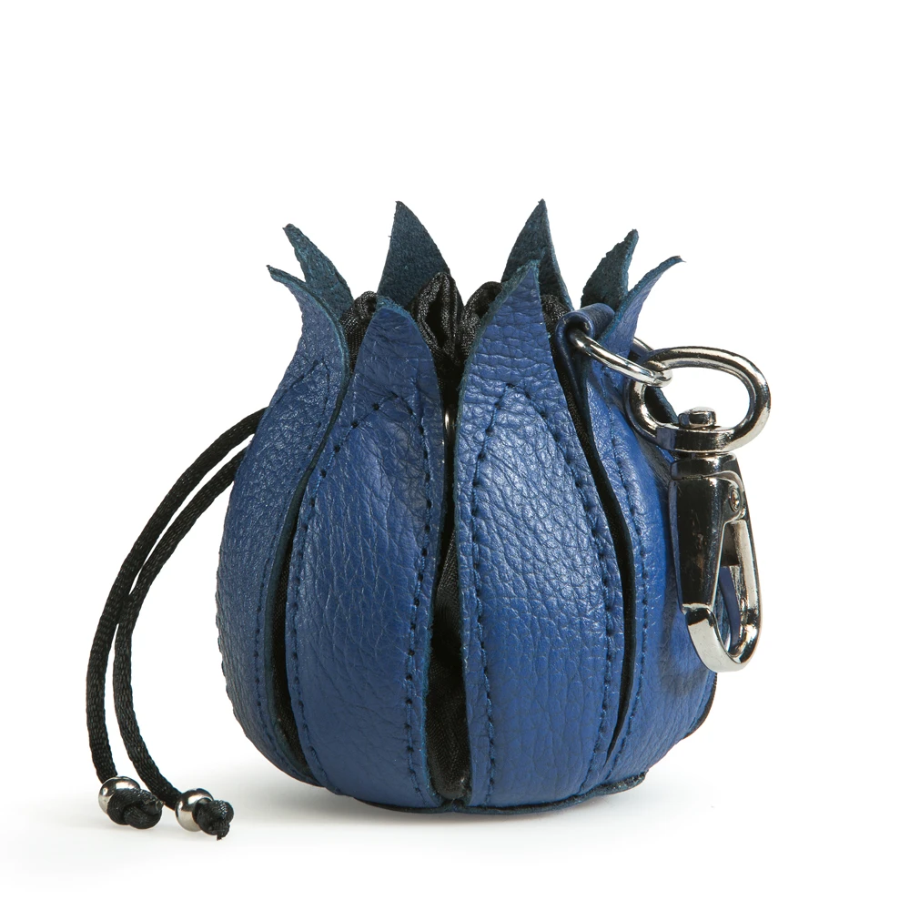 Tulip Wallet Flat Black / Cobalt Tulip