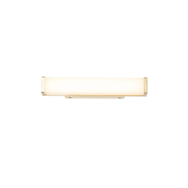 Badkamer wandlamp messing 32 cm incl. LED IP44 - Cascada