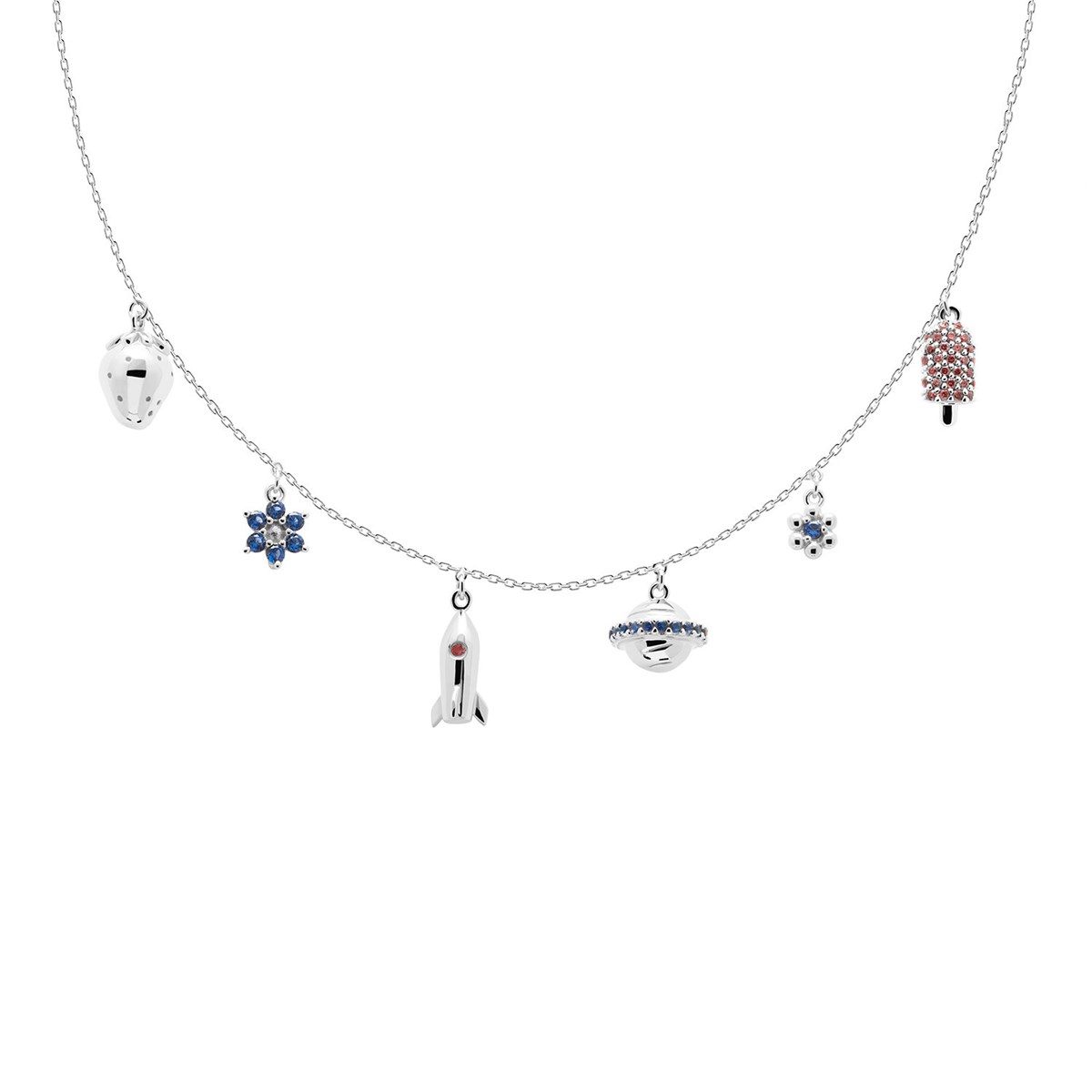 Collier PdPaola Les Petites argent