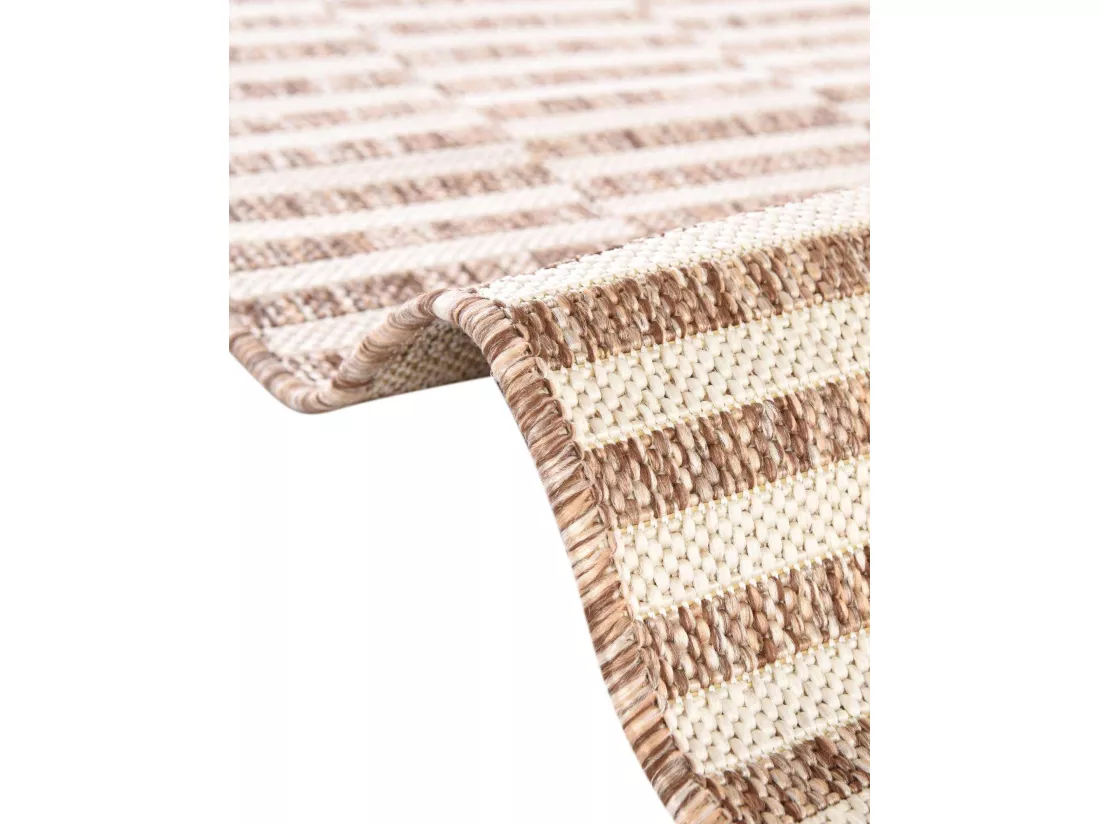 Tapis d'Extérieur - 305x215 - Taupe - Tulum Tile