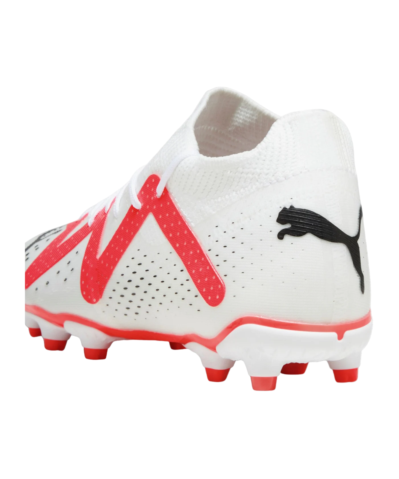 PUMA FUTURE Match FG/AG Breakthrough Jr Kids Weiss Rot Schwarz F01