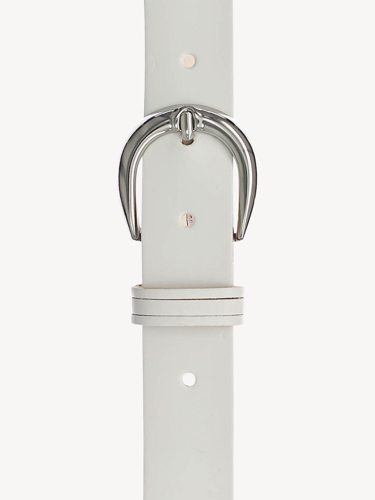 Leren Riem - wit
