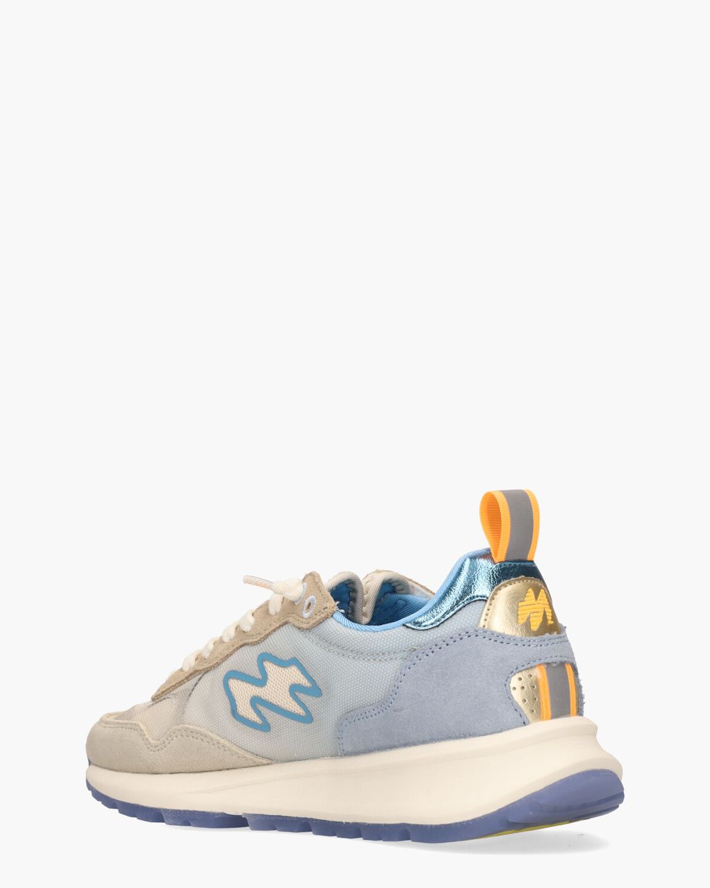 MRP By Maripé MRP78 Beige/Blauw Damessneakers