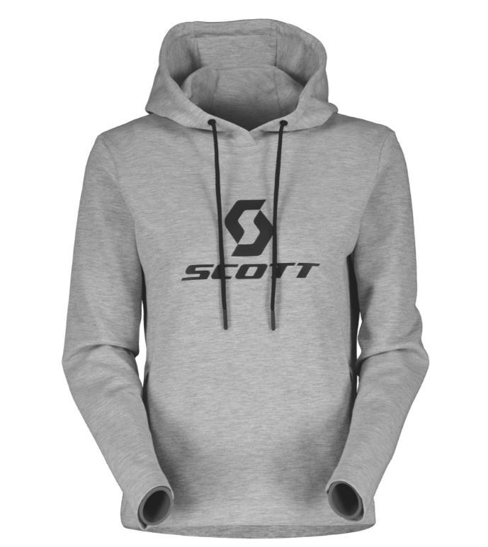 SCOTT Tech Hoody til Kvinder, Grå