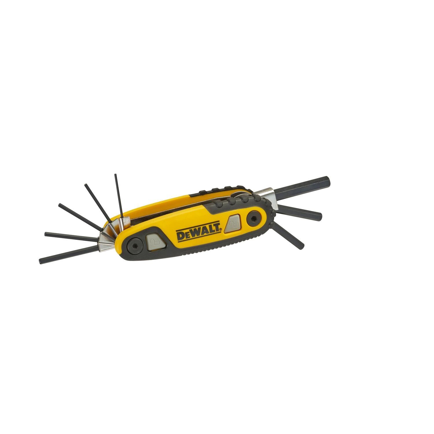DeWALT DWHT0-70263 Vergrendelbare Stiftsleutelset Hex 8-delig