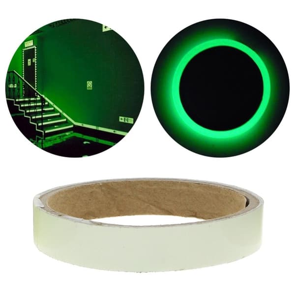 Selvlysende Tape / Glow in the Dark - 2 cm x 3 meter