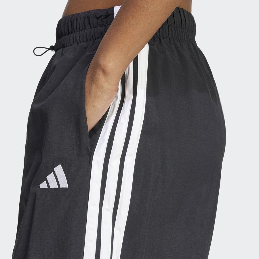 Adidas Pantalon parachute en toile 3 bandes Essentials Lifestyle