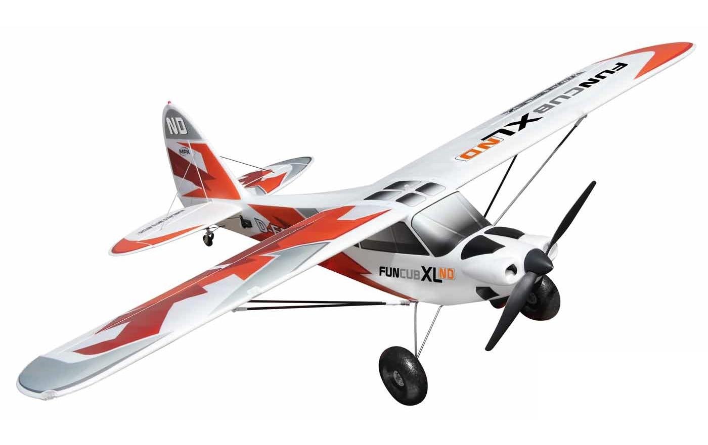 Motorflugzeug FunCub XL ND BK 1700 mm, Bausatz<br>Buschflieger Bausatz aus robustem Elapor